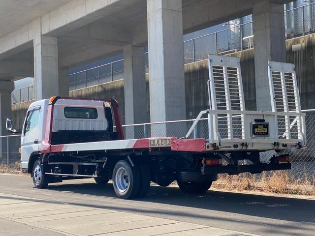 キャンター 古河UNIC製 積載車 Neo5 ラジコン ウィンチ 古河UNIC製 積載車 セルフローダー Neo5 ラジコン ウィンチ 油圧リアゲートアオリ キーレス ETC(9枚目)