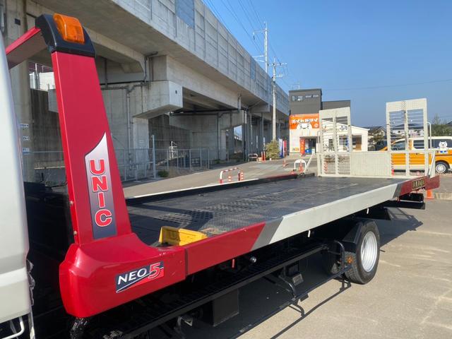 キャンター 古河UNIC製 積載車 Neo5 ラジコン ウィンチ 古河UNIC製 積載車 セルフローダー Neo5 ラジコン ウィンチ 油圧リアゲートアオリ キーレス ETC(31枚目)