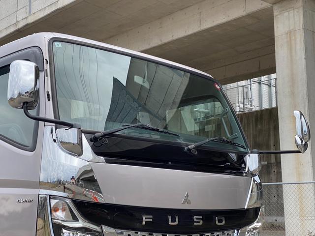 キャンター 超ロング　極東開発製フラトップ　メッキパーツ　ラジコン　ウィンチ　スマートキー　ワンオーナー車　タービン交換　社外ナビ　ＬＥＤヘッドライト（22枚目）