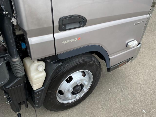 キャンター 超ロング　極東開発製フラトップ　メッキパーツ　ラジコン　ウィンチ　スマートキー　ワンオーナー車　タービン交換　社外ナビ　ＬＥＤヘッドライト（28枚目）