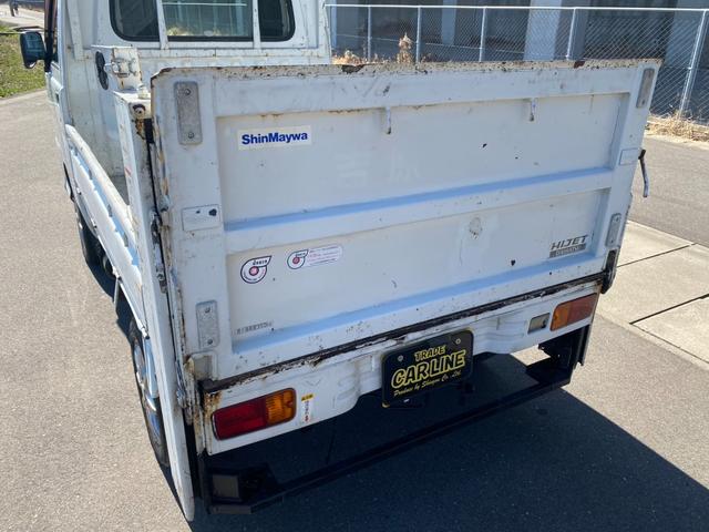 ハイゼットトラック エアコン・パワステ　スペシャル　新明和製垂直式テールリフト（27枚目）