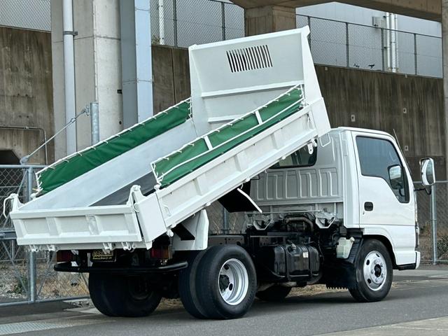 エルフトラック ダンプ 外装仕上済 コボレーン幌新品交換 メッキパーツ ETC(2枚目)