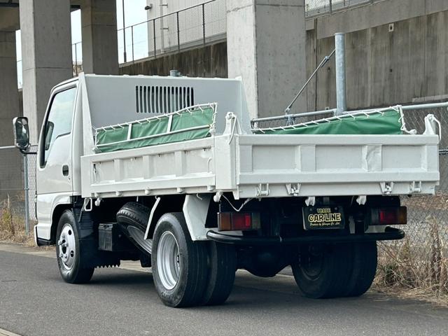 エルフトラック ダンプ 外装仕上済 コボレーン幌新品交換 メッキパーツ ETC(8枚目)