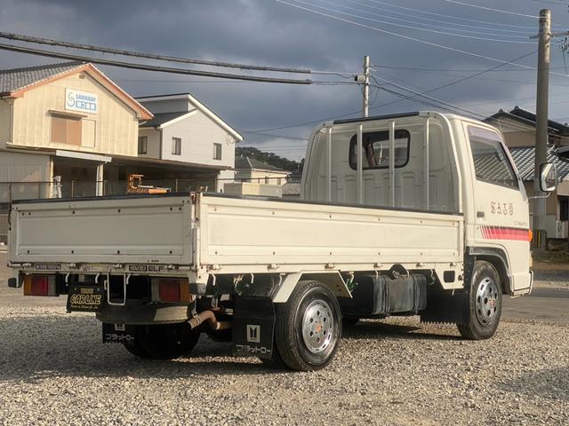 エルフトラック フラットロー　１０尺平ボディ　カスタムキャビン　メッキパーツ（2枚目）