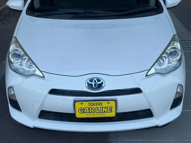 アクア Gブラックソフトレザーセレクション 純正ナビ バックカメラ ETC スマートキー 社外アルミ ドライブレコーダー(18枚目)