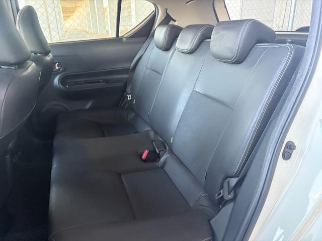 アクア Gブラックソフトレザーセレクション 純正ナビ バックカメラ ETC スマートキー 社外アルミ ドライブレコーダー(46枚目)