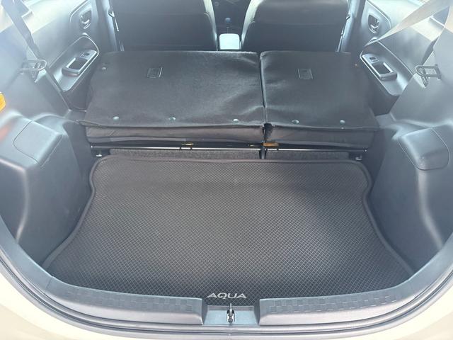 アクア Gブラックソフトレザーセレクション 純正ナビ バックカメラ ETC スマートキー 社外アルミ ドライブレコーダー(50枚目)