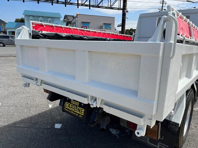 フルフラットローダンプ 3000kg積載 コボレーン幌新品(27枚目)