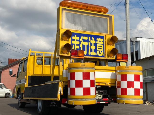 キャンター Ｗキャブロング　ディーゼルターボ　高床　道路作業車（14枚目）