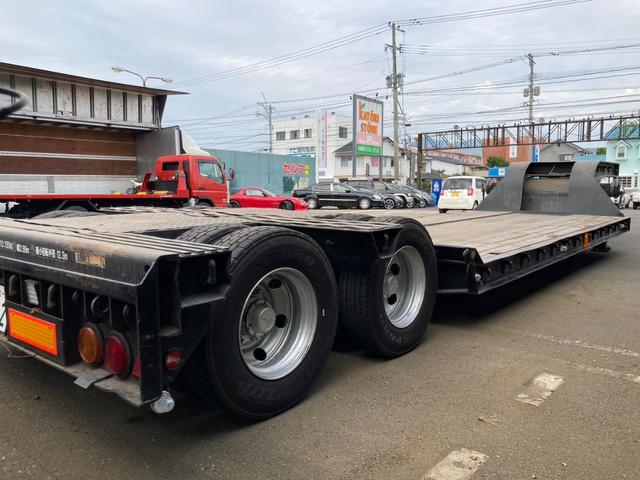 日本 　東急製　重機トレーラー　中落ち　積載量２３０００ｋｇ（7枚目）