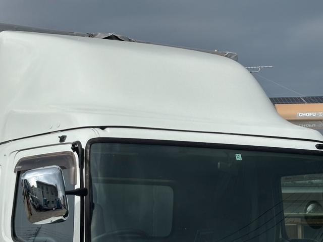 レンジャープロ ベースグレード　アルミウィング　ワイド　６２００ボディ　ラッシング２段　ベッド付　メッキパーツ　　外装仕上済（18枚目）