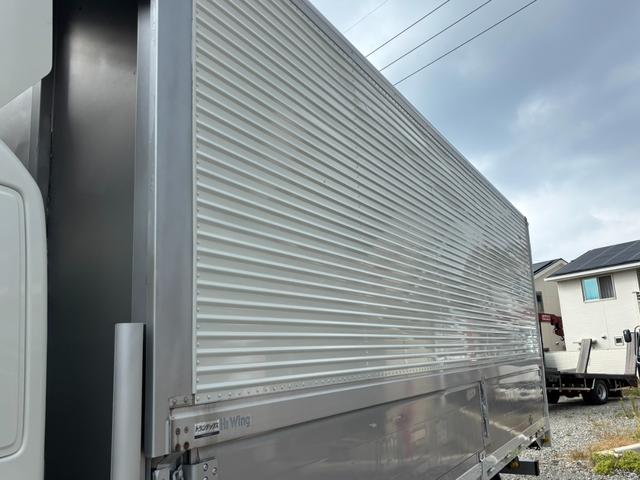 レンジャープロ ベースグレード　アルミウィング　ワイド　６２００ボディ　ラッシング２段　ベッド付　メッキパーツ　　外装仕上済（42枚目）