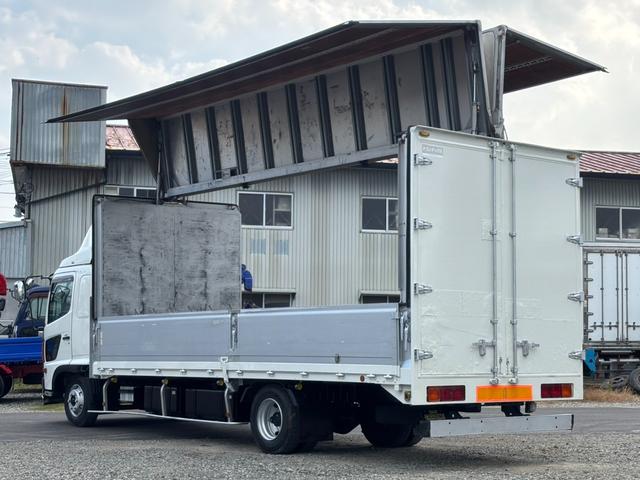 レンジャープロ ベースグレード　アルミウィング　ワイド　６２００ボディ　ラッシング２段　ベッド付　メッキパーツ　　外装仕上済（45枚目）