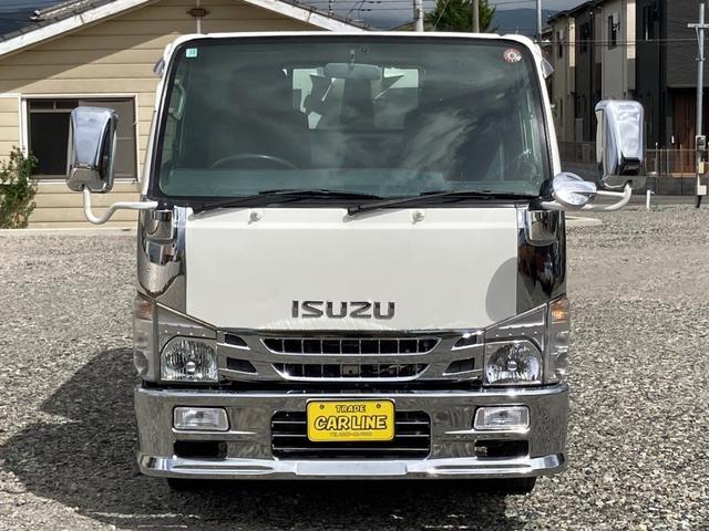 エルフトラック 　新明和製アームロール　コンテナ箱付き　メッキパーツ　総重量５ｔ未満免許対応（11枚目）