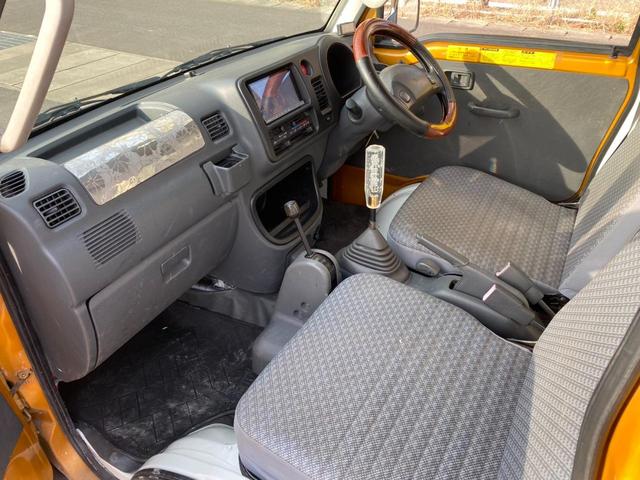 ハイゼットトラック 多目的ダンプ PTO式ダンプ 社外ナビ アルミ(62枚目)