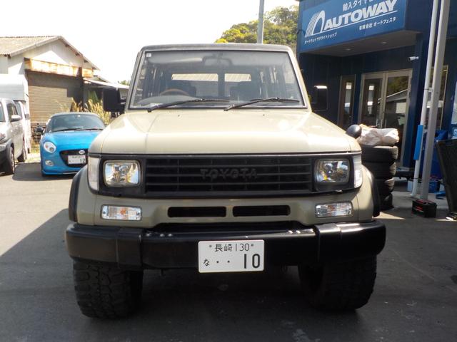 ランドクルーザープラド ＳＸワイド　リフトアップ　４ＷＤ　キーレス　アルミホイル　車検８／４　ディーゼルターボ（2枚目）