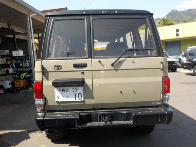 ランドクルーザープラド ＳＸワイド　リフトアップ　４ＷＤ　キーレス　アルミホイル　車検８／４　ディーゼルターボ（4枚目）