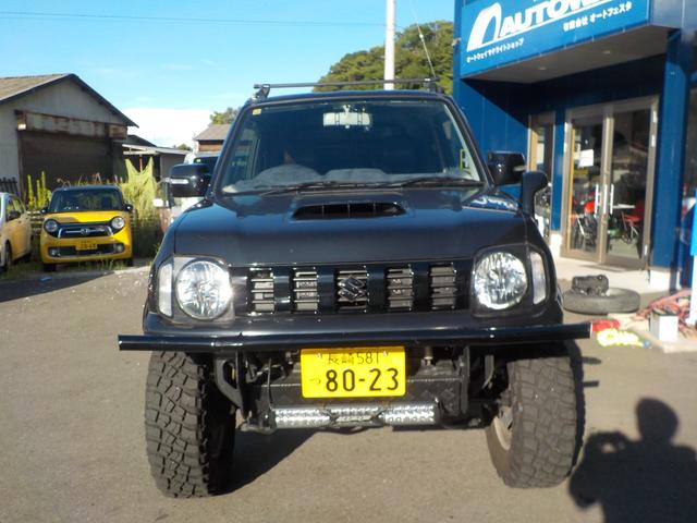 ジムニー クロスアドベンチャーＸＣ　インタークーラーターボ５速　４ＷＤ　ＥＴＣ　ドラレコ　アルミ　マフラー　ワイトレ　オーバーフェンダー　リフトアップ　テレビナビ（2枚目）