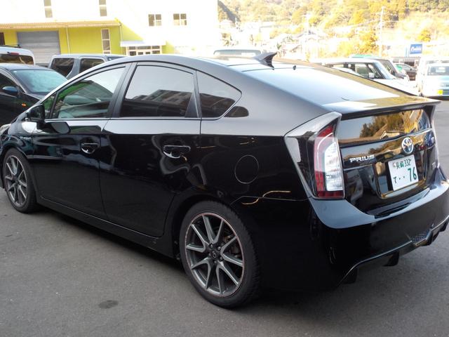 プリウス Ｇ’ｓ　Ｇ’ｓ　ナビテレビ　純正アルミ　ウィンカーミラー　キーフリー（4枚目）