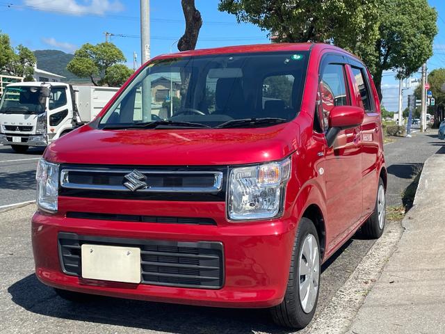 ワゴンＲ ハイブリッドＦＸ　スズキ世界基準ハイブリッド　ワンオーナー　禁煙車　走行１万Ｋｍ台　ｉストップ　ＥＴＣ　フルフラットシート　シートヒータ　ＣＤコンポ　衝突安全ボディ　横滑り防止装置　電動格納ミラー　キーレス（2枚目）