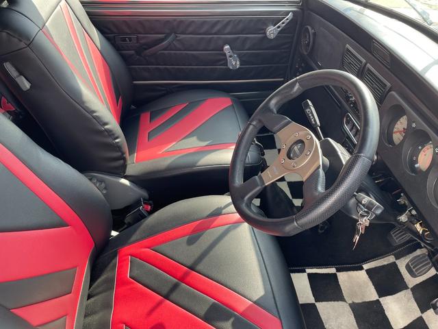 MINI メイフェア1.3i 正規ディラー車 4速マニュアル 車検R9年8月 スピードスターマークII オーバーフェンダー センターマフラー ハイロウキッド バルタンショック レーシングミラー レーシングワイパー エアコン(10枚目)