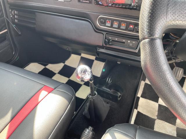 MINI メイフェア1.3i 正規ディラー車 4速マニュアル 車検R9年8月 スピードスターマークII オーバーフェンダー センターマフラー ハイロウキッド バルタンショック レーシングミラー レーシングワイパー エアコン(18枚目)