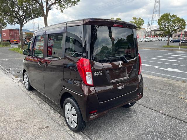 ｅＫスペース Ｇ　ｅ－アシスト　社外ＳＤナビ＆地デジＴＶ　バックカメラ　両側パワースライドドア　スマートキー　プッシュスタート　ＥＴＣ　禁煙車　走行４．９万Ｋｍ　衝突被害軽減システム　アイドリングストップ　衝突安全ボディ（8枚目）