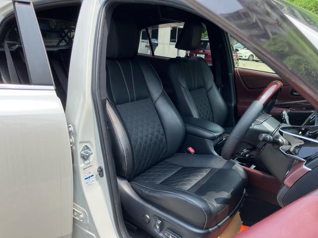 ハリアーハイブリッド プレミアム　／４ＷＤ／モデリスタエアロ／社外２０ｉｎｃｈアルミホイール／ＡＬＰＩＮＥナビ＆フリップダウンモニター／フルセグ／バックカメラ／電動リアゲート／レーンキープ／オートクルーズ／ＥＴＣ／スマートキー（17枚目）