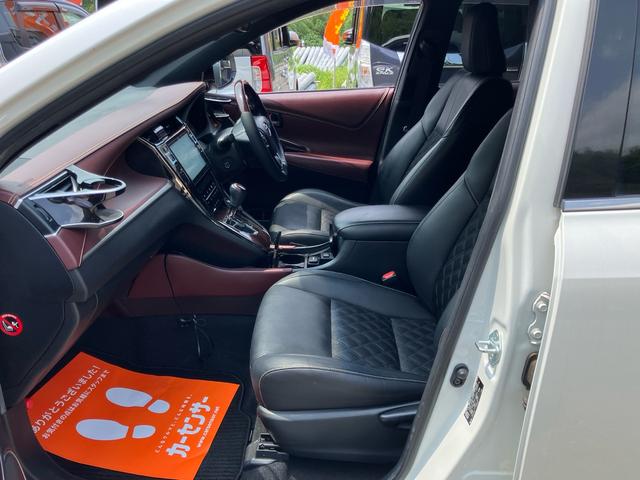 ハリアーハイブリッド プレミアム　／４ＷＤ／モデリスタエアロ／社外２０ｉｎｃｈアルミホイール／ＡＬＰＩＮＥナビ＆フリップダウンモニター／フルセグ／バックカメラ／電動リアゲート／レーンキープ／オートクルーズ／ＥＴＣ／スマートキー（52枚目）