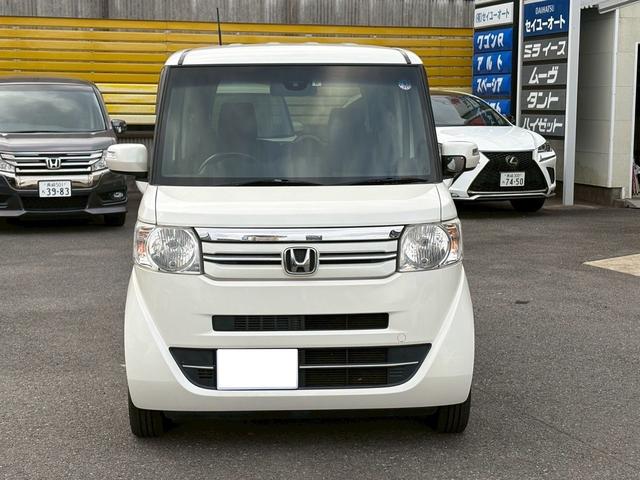 N-BOX G・ターボLパッケージ ワンセグTV/ETC/バックカメラ/クルーズコントロール/アイドリングストップ/プッシュスタート/スマートキー/両側スライドドア・片側電動/アルミホイール/車検整備付き(3枚目)