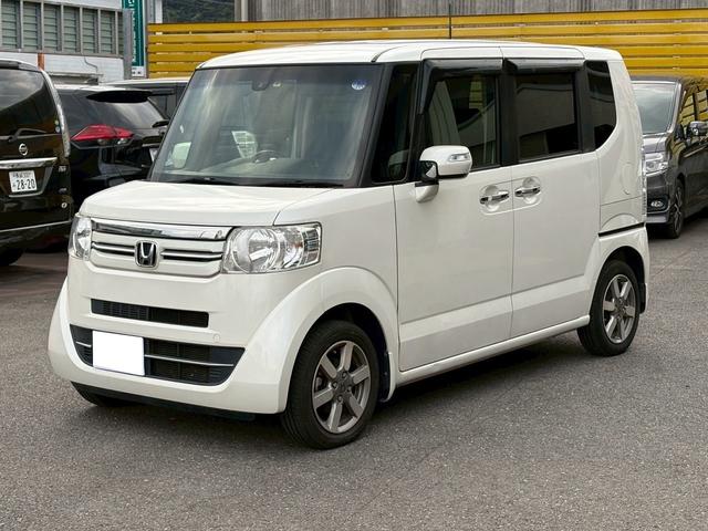 N-BOX G・ターボLパッケージ ワンセグTV/ETC/バックカメラ/クルーズコントロール/アイドリングストップ/プッシュスタート/スマートキー/両側スライドドア・片側電動/アルミホイール/車検整備付き(4枚目)