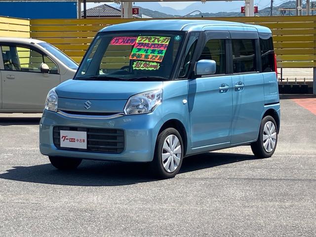 スペーシア Ｇ　ナビ・フルセグＴＶ／ＣＤ・ＤＶＤ再生／シートヒータープッシュスタート／スマートキー／アイドリングストップ／両側スライドドア／ベンチシート／フルフラット（39枚目）