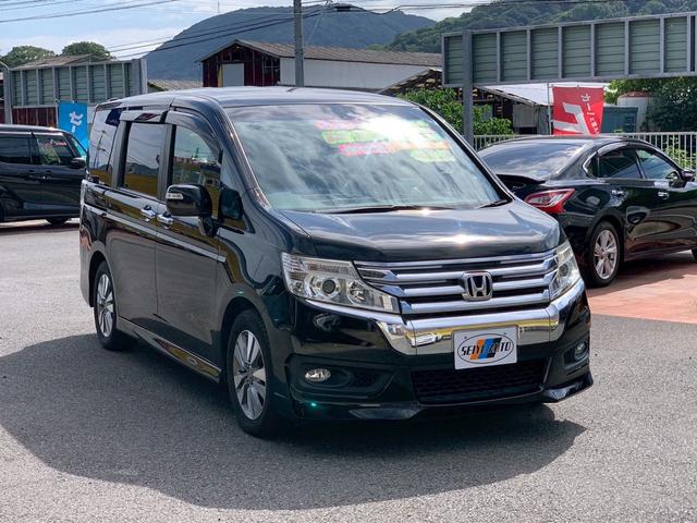 ステップワゴンスパーダ Z ETC/ナビ・フルセグTV/バックカメラ/Bluetooth接続/CD・DVD再生/両側電動スライドドア/アルミホイール/HIDヘッドランプ/3列シート/8人乗り/クルーズコントロール/スマートキー(8枚目)