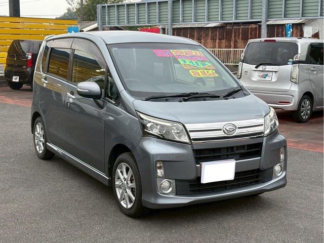 ムーヴ カスタム X SA ナビ・フルセグTV/Bluetooth接続/CD・DVD再生/スマートキー/アイドリングストップ/LEDヘッドランプ/アルミホイール(2枚目)