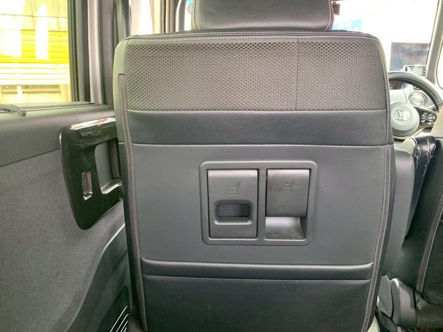 Ｎ－ＢＯＸカスタム Ｇ・ＥＸターボホンダセンシング　／衝突被害軽減ブレーキ／両側電動スライドドア／社外ナビ／フルセグ／バックカメラ／ＥＴＣ／ドラレコ／車高調／社外１６ｉｎｃｈアルミホイール／ＬＥＤヘッド＆フォグ／ハーフレザーシート（33枚目）