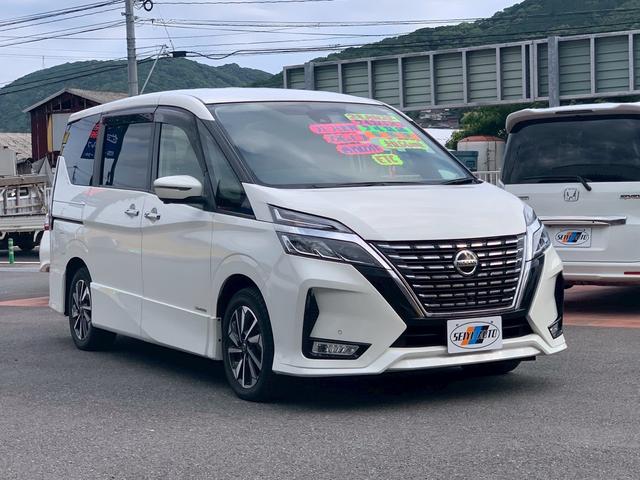 セレナ ハイウェイスター　／衝突被害軽減ブレーキ／レーンキープ／両側電動スライドドア／ＨＤＤナビ／アラウンドビューモニター／フルセグＴＶ／ミュージックサーバ／前後ドラレコ／ＥＴＣ車載器（3枚目）