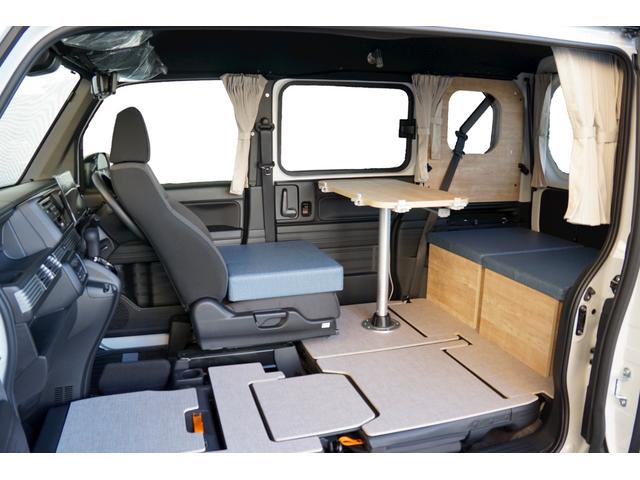 Ｎ－ＶＡＮ＋スタイル 　受注製作車両　届出済未使用車　新車製作　ＳＴＳキャンパーｊｏｕｒｎｅｙ　シーサイドＳＴＹＬＥ　ストラーダ９インチナビ　車中泊可　衝突被害軽減ブレーキ　バックカメラ　ドライブレコーダー（2枚目）