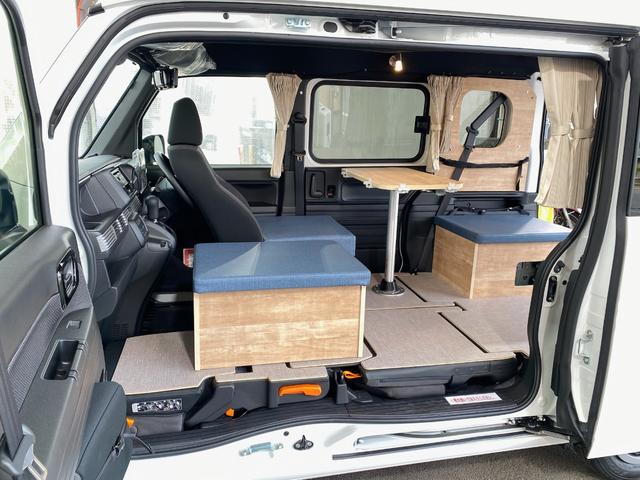 Ｎ－ＶＡＮ＋スタイル ファン・ターボホンダセンシング　届出済未使用車　新車製作　ＳＴＳキャンパーｊｏｕｒｎｅｙ　シーサイドＳＴＹＬＥ　ストラーダ９インチナビ　車中泊可　衝突被害軽減ブレーキ　バックカメラ　ドライブレコーダー　車検令和６年２月（6枚目）