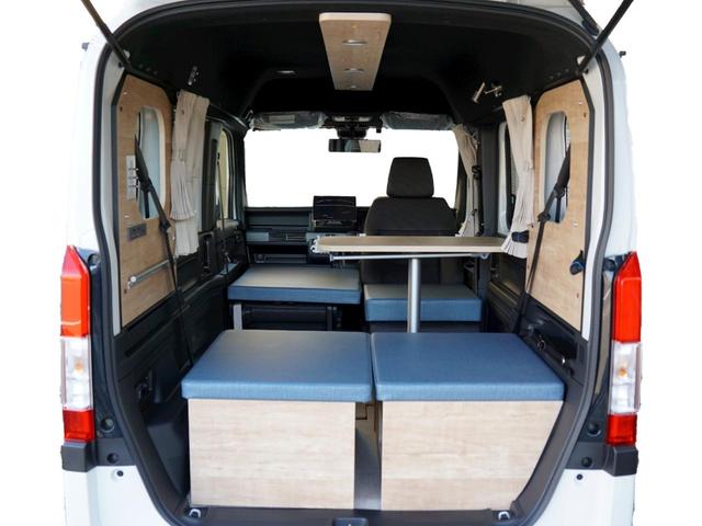 Ｎ－ＶＡＮ＋スタイル 　受注製作車両　届出済未使用車　新車製作　ＳＴＳキャンパーｊｏｕｒｎｅｙ　シーサイドＳＴＹＬＥ　ストラーダ９インチナビ　車中泊可　衝突被害軽減ブレーキ　バックカメラ　ドライブレコーダー（8枚目）