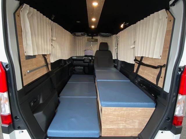 Ｎ－ＶＡＮ＋スタイル 　受注製作車両　届出済未使用車　新車製作　ＳＴＳキャンパーｊｏｕｒｎｅｙ　シーサイドＳＴＹＬＥ　ストラーダ９インチナビ　車中泊可　衝突被害軽減ブレーキ　バックカメラ　ドライブレコーダー（9枚目）