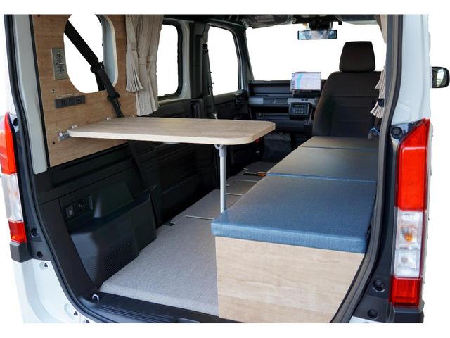 Ｎ－ＶＡＮ＋スタイル 　受注製作車両　届出済未使用車　新車製作　ＳＴＳキャンパーｊｏｕｒｎｅｙ　シーサイドＳＴＹＬＥ　ストラーダ９インチナビ　車中泊可　衝突被害軽減ブレーキ　バックカメラ　ドライブレコーダー（15枚目）