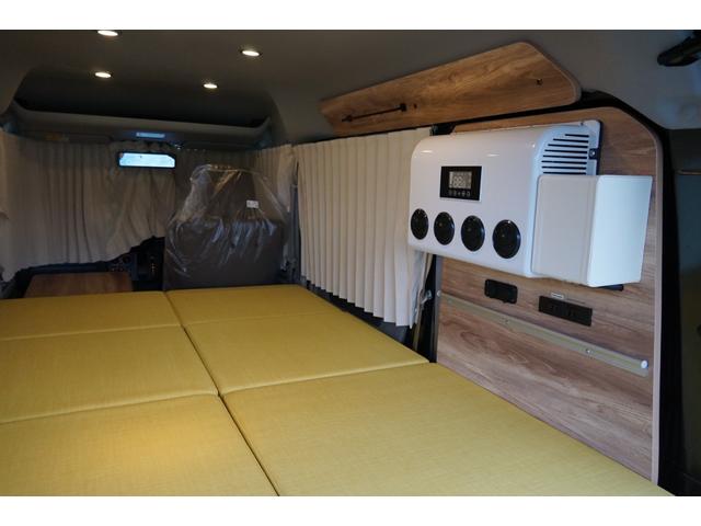 ＮＶ１００クリッパーバン ＧＸ　受注製作車両　ＳＴＳキャンパー『ＨＷ　ｗｅｒｋｓｔａｔｔ』対面対座仕様　４名乗車・２名就寝／ツインサブバッテリー／１０００Ｗインバーター／ＡＣ充電／外部電源／１００Ｗソーラー／ＳＤナビ／インナーミラー（15枚目）