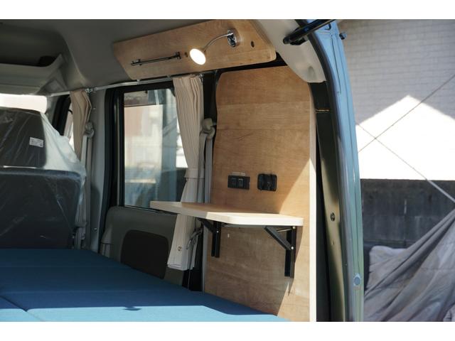 ＮＶ１００クリッパーバン ＧＸ　受注製作車両　ＳＴＳキャンパー『ＨＷ　ｗｅｒｋｓｔａｔｔ』対面対座仕様　４名乗車・２名就寝／ツインサブバッテリー／１０００Ｗインバーター／ＡＣ充電／外部電源／１００Ｗソーラー／ＳＤナビ／インナーミラー（29枚目）