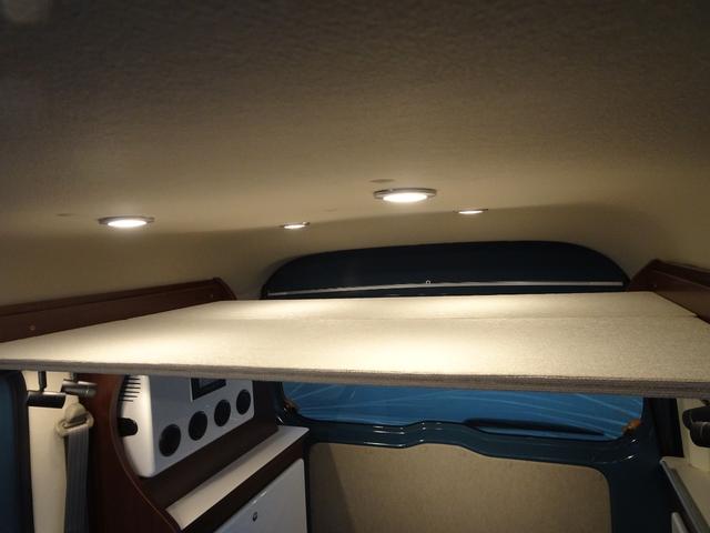 NV100クリッパーバン GX リチウム300A 12Vクーラー 1500Wインバーター 走行充電器 外部充電器 ソーラーパネル ダウンライト 天井収納 衝突被害軽減ブレーキ(20枚目)