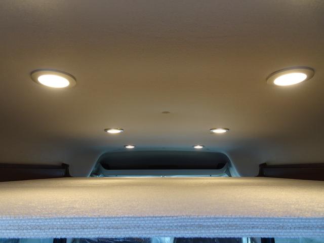 NV100クリッパーバン GX リチウム300A 12Vクーラー 1500Wインバーター 走行充電器 外部充電器 ソーラーパネル ダウンライト 天井収納 衝突被害軽減ブレーキ(21枚目)