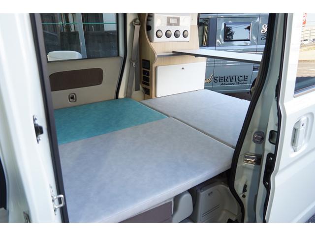 エブリイ ジョインターボ　ＳＴＳキャンパー　ＫＯＫＯ〜Ｄａｙｂｒｅａｋ〜　リチウム３００Ａｈ　１２Ｖクーラー　１５００Ｗインバーター　走行充電器　外部充電器　１０５Ｗソーラーパネル　ダウンライト　天井収納　キャンピング仕様（30枚目）