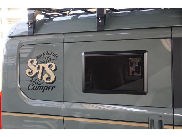 Ｎ－ＶＡＮ ファン・ターボ　ＳＴＳキャンパー　シーサイドスタイル　アドベンチャーバージョン　オリジナル・フルエアロウインドウ　急速充電　１３０Ｗソーラーパネル　アルミ製フラットキャリア＆ラダー　キャンピング仕様　　１２Ｖクーラー（3枚目）