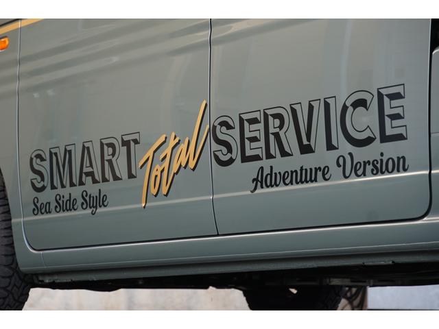 Ｎ－ＶＡＮ ファン・ターボ　ＳＴＳキャンパー　シーサイドスタイル　アドベンチャーバージョン　オリジナル・フルエアロウインドウ　急速充電　１３０Ｗソーラーパネル　アルミ製フラットキャリア＆ラダー　キャンピング仕様　　１２Ｖクーラー（5枚目）