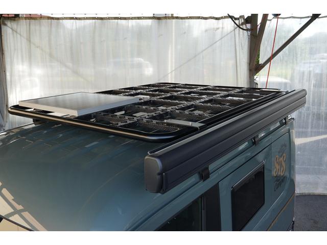 Ｎ－ＶＡＮ ファン・ターボ　ＳＴＳキャンパー　シーサイドスタイル　アドベンチャーバージョン　オリジナル・フルエアロウインドウ　急速充電　１３０Ｗソーラーパネル　アルミ製フラットキャリア＆ラダー　キャンピング仕様　　１２Ｖクーラー（10枚目）