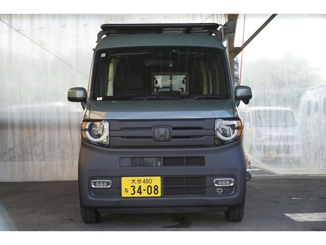 Ｎ－ＶＡＮ ファン・ターボ　ＳＴＳキャンパー　シーサイドスタイル　アドベンチャーバージョン　オリジナル・フルエアロウインドウ　急速充電　１３０Ｗソーラーパネル　アルミ製フラットキャリア＆ラダー　キャンピング仕様　　１２Ｖクーラー（17枚目）